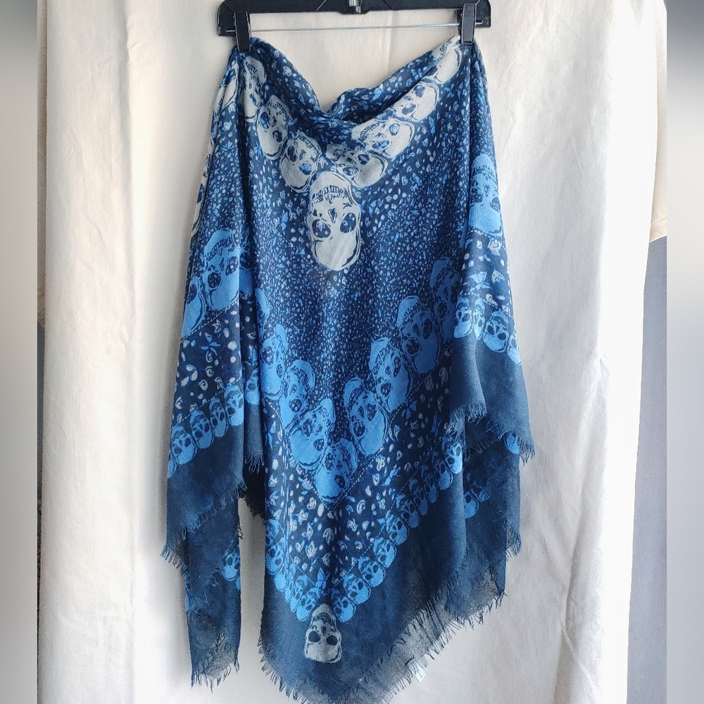 2$20💀SKULL💀Scarf&Shawl - Picture 2 of 8